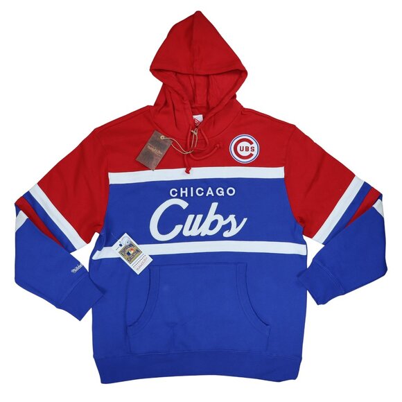 Mitchell & Ness Chicago Cubs MLB Cooperstown Collection Hoodie Sweatshirt NWT